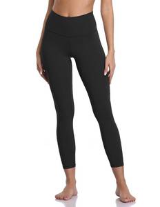 lot 2163 image: Colorfulkoala Womens Buttery Soft High Waisted Yoga Pants 78 Length Leggings (XS, Black)