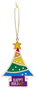 lot 2194 image: Streamline Imagined Holigays Crooked Christmas Ornament