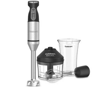 lot 2235 image: Cuisinart CSB-179 Smart Stick Variable Speed Hand Blender, Stainless Steel