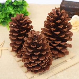 lot 2243 image: Pine Cones 3.5 to 4.7 Tall Christmas PineCones Giant Large Natural Pinecones for Home Accent Decor, 4 PCS, Bug Free (Large PineCones)