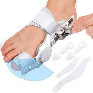 lot 2312 image: Donnetty Bunion Corrector for Women & Men, Orthopedic Toe Straightener, Adjustable Splint Bunion Pads Day Night Support with Toe Separator for Bunion Relief.