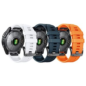 lot 2375 image: NotoCity 22mm Band for Fenix 7Fenix 6Fenix 5 Quickfit Watch Band Fenix 5 Plus Silicone Wristband Fenix 6 pro Sports Smartwatch Band