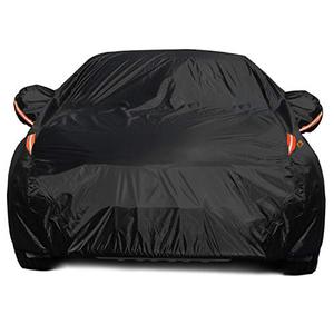 lot 2384 image: COLOR RAIN TIME Full Car Covers for Sedan, Car Cover Waterproof All Weather Windproof Dustproof UV Protection Scratch Resistant Indoor Outdoor Universal