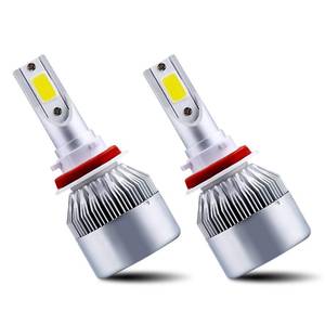 lot 2392 image: Miytsya 2 PCS H11H8H9 Car C6 LED Light, 6000K 3800LM Super Bright High Beam, Plug and Play Waterproof Bulb Replacement, Universal Bulb Lighting Conversion for Most Cars (White)