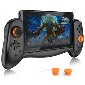 lot 2407 image: DOBE Switch Controller for Nintendo Switch, One-Piece Joypad Controller, Switch Controller Handheld Mode with 6-Axis Gyro Dual Motor Vibration, Compatible with All Games of Switch