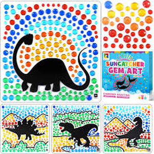 lot 2303 image: Craftoy Suncatcher Gem Art For Kids Diamond Painting