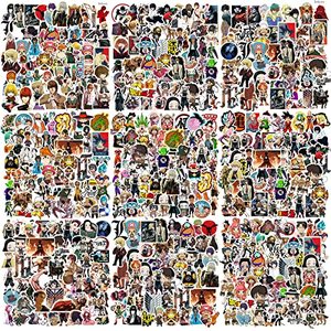 lot 3123 image: Arme Anime Stickers Mixed Pack,300Pcs Mixed with Classic Anime Theme Sticker Pack,Vinyl Waterproof Stickers and Decals for Bottles, Laptops, Skateboards and Notebooks, Stickers for Adults&Kids&Teens