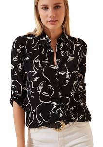 lot 3137 image: Blouses for Women Fashion, Casual Long Sleeve Button Down Shirts Small