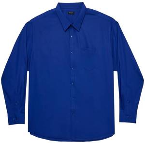 lot 3146 image: Double Pump Big and Tall Dress Shirts for Men Long Sleeve Business Casual Solid Button Down Shirts from XXL(T) to 6XL(T)(S302,4XLT)