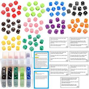 lot 3172 image: Shappy Party Dice Game, Velocity Dice Game Set, a Fun, Colored Dice Game with Portable Box, Dice Family Games Fun Dice Party Game for Family Birthday Party Game Nights(10 Players, Numbers)