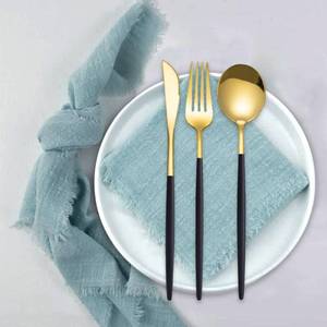 lot 3176 image: MultiPack 18x18 Inches Grey Blue Gauze Cloth Napkins Natural Soft Cotton Everyday Use Bulk Linen Dinner Napkins for Birthday, Wedding, Valentines Day, Mardi Gras, New Years Party Decoration Supplies