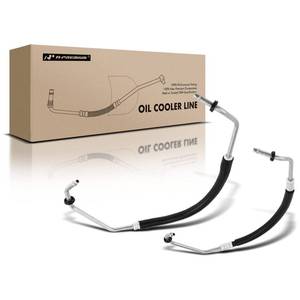 lot 3238 image: A-Premium Automatic Transmission Oil Cooler Line Hose Assembly Compatible with Dodge Grand Caravan 2008-2019 & Chrysler Town & Country 2008-2016 & Ram CV 2012-2015, 3.6L 3.8L 4.0L