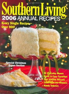 lot 3239 image: Southern Living 2006 Annual Recipes Book
