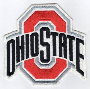lot 3259 image: NCAA Ohio State Buckeyes University Football Jersey Logo Patch