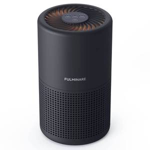 lot 3316 image: Air Purifiers for Bedroom, FULMINARE H13 True HEPA Air Filter, Quiet Air Cleaner With Night Light,Portable Small Air Purifier for Home, Office, Living Room