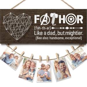 lot 3317 image: Fathers Day Dad Gifts, Gifts for Dad from Daughter Unique Son, Birthday Gifts for Dad Picture Frame Father-in-Law Gifts New Dad Gifts for Men, Dad Photo Holder Fathers Day Gifts for Husband from Wife