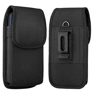 lot 3325 image: NUVAVO Cell Phone Holster for iPhone 15, 15 Pro 14, 14 Pro 13, 13 Pro 12, 12 Pro, 11, XR, XS 10 Case with Belt Clip Phone Belt Holder for Men Carrying Pouch Cover (Fits Phone with Case on)