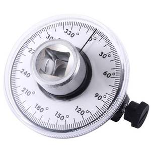 lot 3366 image: BSBMIEQM 12 Inch Torque Wrench Angle Gauge Tool,360° Adjustable 12 Drive Torque meter Wrench Set,Professional Measure Tool