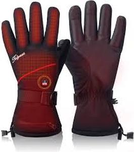 lot 3343 image: Telguua Heated Gloves with Batteries XL