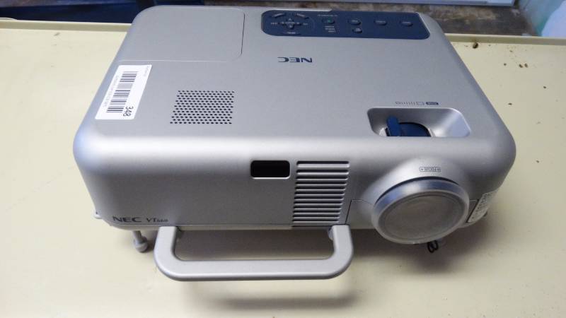 lot 348 image: NEC projector, in working order, no cords.
