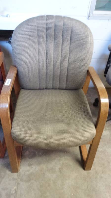 lot 381 image: Waiting room chair.