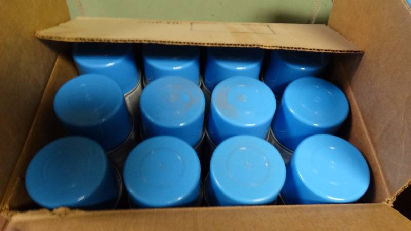 lot 393 image: Case of sheer liner striping paint.