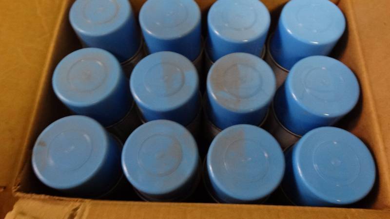 lot 396 image: Case of sheer liner striping paint.