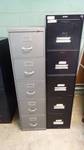 2 5-Drawer file cabinets.