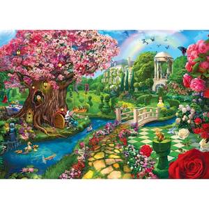 lot 50404 image: CRA-Z-Art - RoseArt - Kodak Premium - Fairytale Garden - 3000 Piece Jigsaw Puzzle