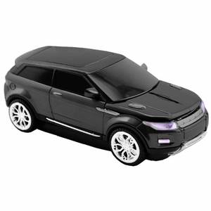 lot 50434 image: 3C Light Car Mouse Wireless 2.4GHz Cool Sport SUV Car Shape Mouse Optical Mice 1600 DPI with USB Receiver Suitable for PCComputerLaptop (Black)