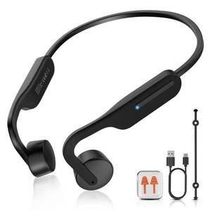 lot 50436 image: CHENSIVE Bone Conduction Headphones Wireless Headphones Bluetooth 5.3 Open Ear Headphones 10H Playtime Sports Earphones with Mic, IPX6 Waterproof Headset for Running,Cycling, Hiking, Driving