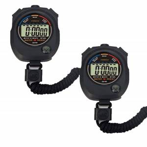 lot 50459 image: Pgzsy 2 Pack Multi-Function Electronic Digital Sport Stopwatch Timer, Large Display with Date Time and Alarm Function,Suitable for Sports Coaches Fitness Coaches and Referees,Pgzsy