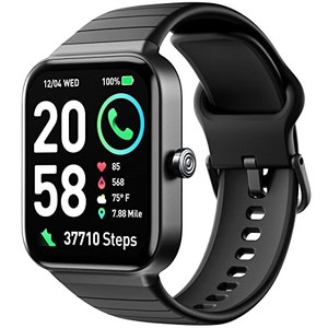 lot 50521 image: Fitpolo Smart Watch for Men Women,1.8 Touchscreen Fitness Tracker Bluetooth Call Alexa SpO2 Heart Rate Monitor Sleep Calorie Step Counter Waterproof Activity Tracker and Smartwatch for Android iPhone