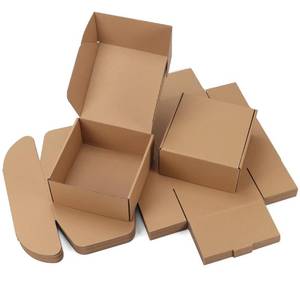 lot 50560 image: PHAREGE 8x8x4 inch Gift Shipping Boxes Bulk 25 Pack Brown, Tab Lock Tuck Top Mailing Boxes for Packaging Small Business, Small Cardboard Mailer Boxes for Wrapping Present