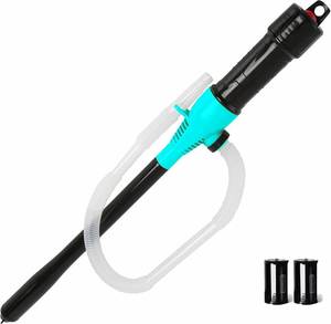 lot 50569 image: Multi-Function Portable Battery Operated Liquid Transfer Pump,Pumps Up to 2.5 Gallons Per Minute,Portable Pump for Gas Diesel Water Fuel Water Fish Tank