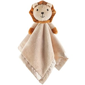 lot 50622 image: Pro Goleem Loveys for Babies - Soft Security Blanket Baby Snuggle Toy Newborn Stuffed Animals Baby Gifts for Boys and Girls, Lion 16 Inch