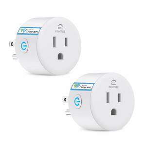 lot 50632 image: Eightree Smart Plug for 5GHz & 2.4GHz, Smart Outlet WiFi Socket with APP Remote Control, Compatible with Alexa, 2 Pack
