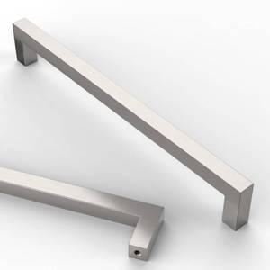 lot 50655 image: Asidrama 10 Pack 8.8 Inch(224mm) Brushed Satin Nickel Kitchen Cabinet Handles, Stainless Steel Cabinet Pulls Kitchen Cabinet Hardware for Cupboard Drawer Handles Dresser Pulls