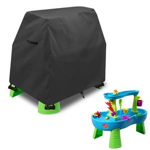 lot 50715 image: Aacabo Kids Water Table Cover Fit Step2 Rain Showers Splash Pond Water Table,Waterproof Dust Proof Anti-UV Outdoor Toys Cover-Cover only