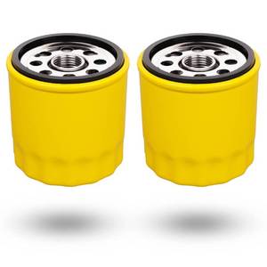lot 50734 image: HOODELL 2 Pack 52 050 02-S Oil Filter, Pro Performance for Kohler M18 M20 SV715 SV725 SV735 CV13S CV15S CV22S Engine 52 050 02 5205002S 52 050 02-S1 Oil Filter