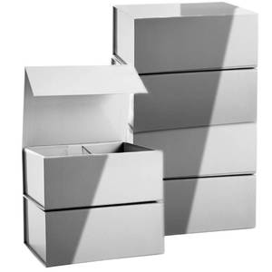 lot 50751 image: Stockroom Plus 6 Pack Magnetic Gift Boxes with Lids, 9.5 x 7 x 4 Inches for Birthday, Wedding, Groomsman and Bridesmaid Proposal Box (Gray)