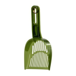 lot 50771 image: Culacos Cat Litter Scoop - 2 in 1 Plastic Poop Sifting Kitty Scooper, GreenLarge