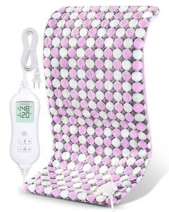 lot 50862 image: NOWWISH Heating Pad for Back Pain & Cramps Relief, Moist Heat & Auto Shut Off, Machine Washable, Gifts for Women, Mom, Wife,12 x 24, Purple