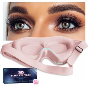 lot 50958 image: Sleep Mask for Women Eyelash Extension, Eye Mask for Lash Extensions No Pressure 3D Contoured Lash Extension Sleep Mask, Block Out Light Sleep Protector Eye Shade Cover for Travel Yoga Nap
