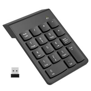 lot 50961 image: NOOX Efficient Wireless Numpad Numeric Keypad Number Pad for Laptops Computer Desktop Office Accessories Financial Accounting - 10 Key Number Numpad for Business and Everyday Use