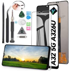 lot 50991 image: Screen for Samsung Galaxy A32 5G Screen Replacement for Samsung A32 5G A326U LCD Display Touch Screen Digitizer Assembly with Kit