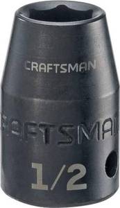lot 51006 image: CRAFTSMAN Shallow Impact Socket, SAE, 12-Inch Drive, 12-Inch (CMMT15850)