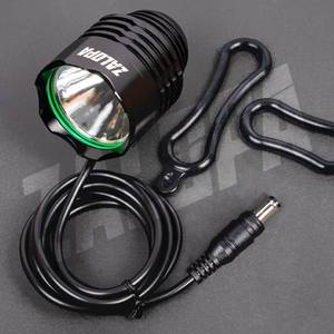 lot 51022 image: ZALOPA Infinite Energy Unlimited Battery Replaceable No Charge Super Bright IPX6 850 Lumen Bike Head Front Light Headlamp Night Riding Waterproof 3 Mode Bicycle Light Flashlight T6 Black DC