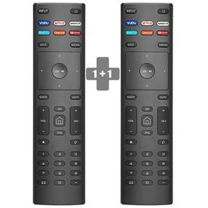 lot 51038 image: 2 Pack New Universal Remote Control for All Vizio Smart TV Remote,Replacement Remote Compatible for All Vizio LED LCD HD 4K UHD HDR Smart TVs