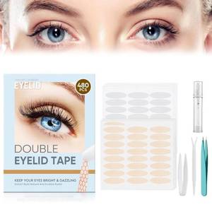 lot 51101 image: Eyelid Tape - Eyelid Lifter Strips Instant Lifting HoodedDroopyUneven Eyelids - Waterproof & Invisible, with Glue Free Eyelid Tapes - 3.5mm7mm